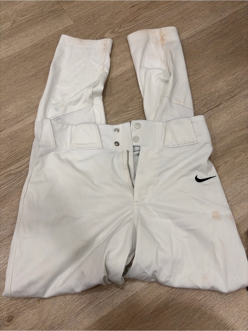 Nike White Baseball Pants